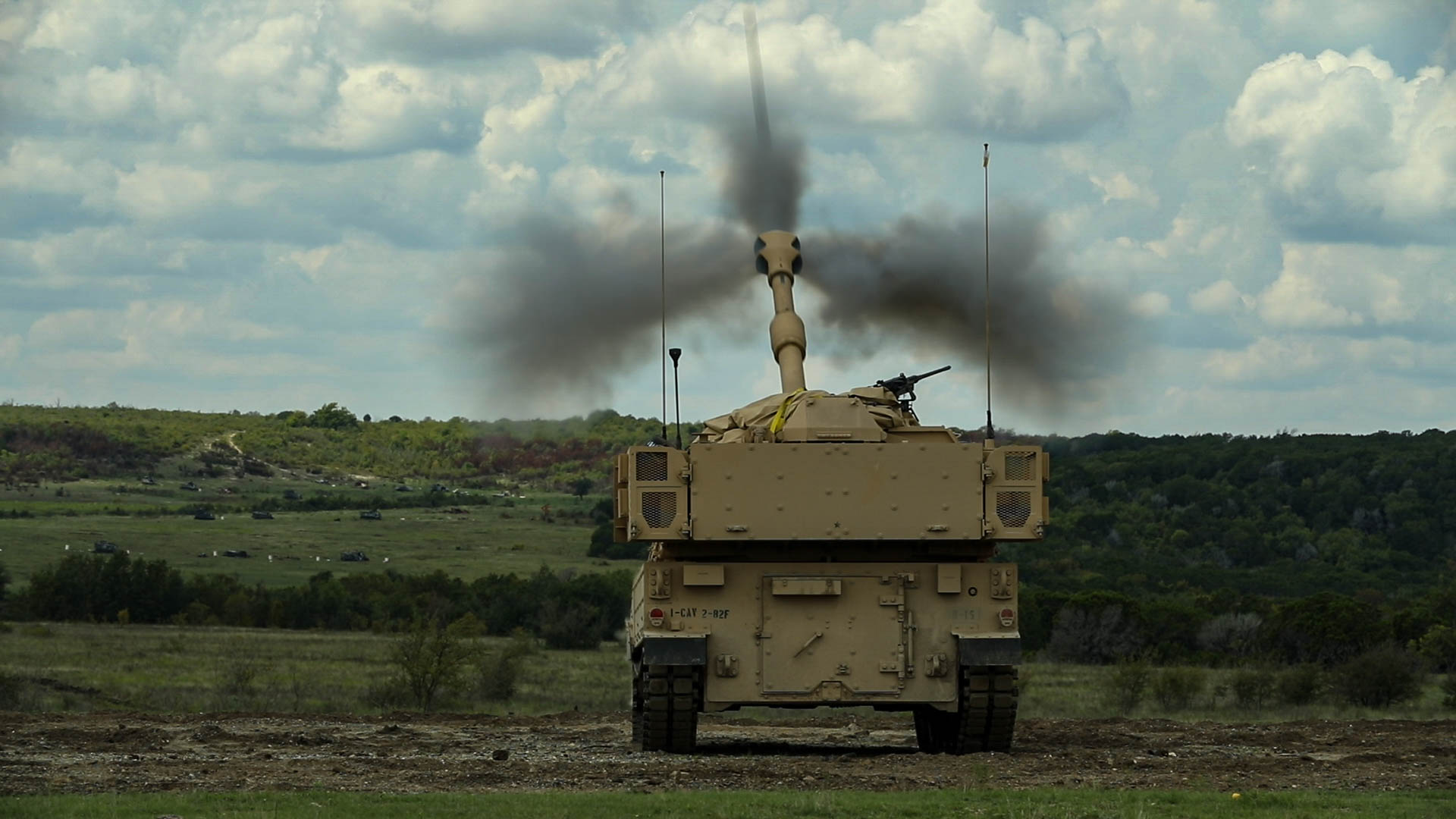 US Army 3rd Armored Brigade Combat Team Receives M109A7 Paladin Howitzer
