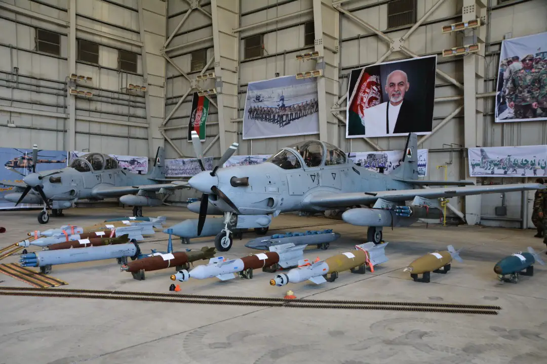 US delivers four aircraft to the Afghan Air Force