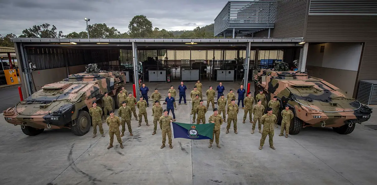 Australian Army Begins to Train on 8x8 Combat Reconnaissance Vehicles (CRV)