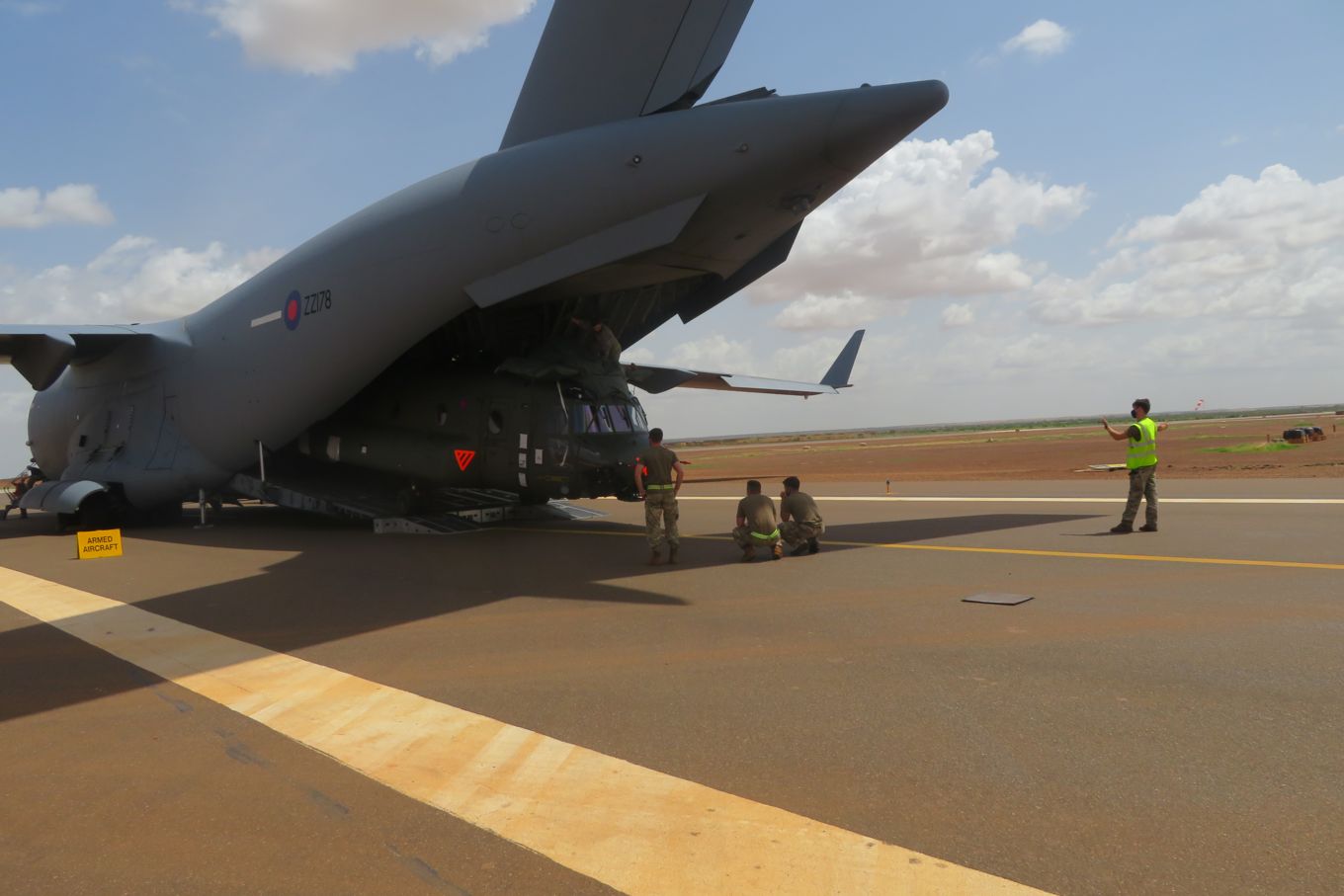 British Military Joint Helicopter (JHC) Command Supports Operations in Mali