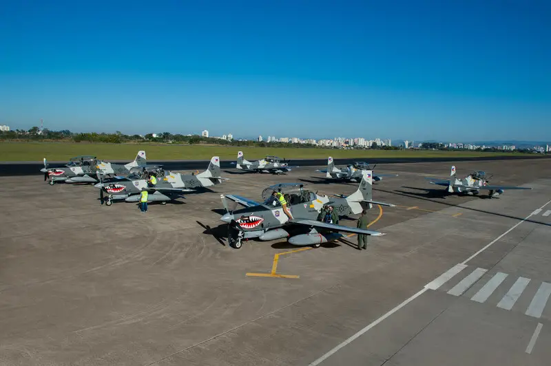 Embraer Delivers Six A-29 Super Tucano Counter-Insurgency Aircraft to the Philippine Air Force