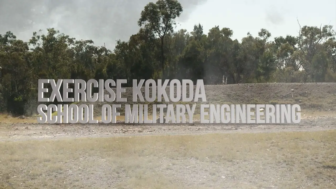 Exercise Kokoda, School of Military Engineering