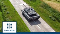 German Army Leopard 2A7V Main Battle Tank Begins First Trial Test