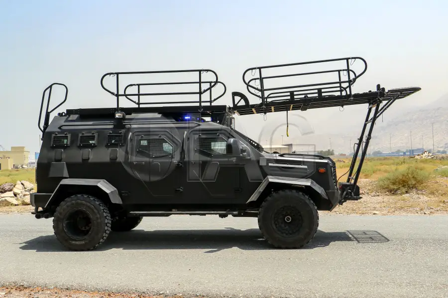 International Armored Group Guardian APC Tactical Elevated System