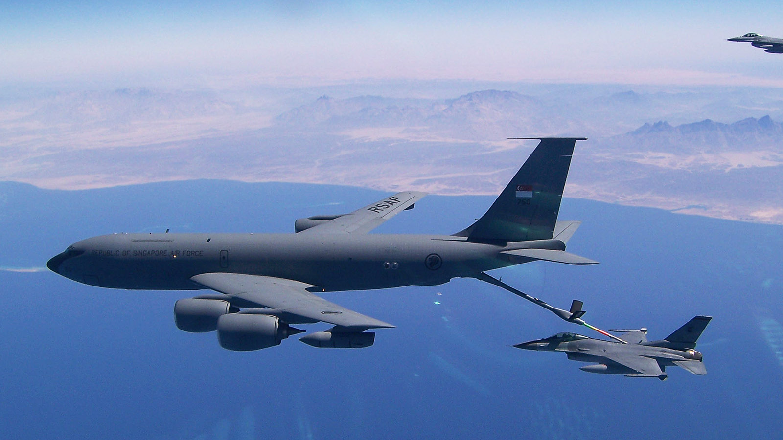 The KC-135Rs conducted some of the longest deployments of our fighters around the globe.