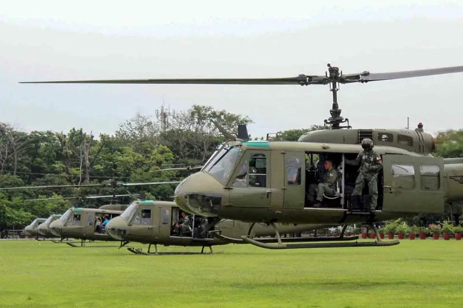 Philippines Air Forces UH-ID/UH-1H Utility Military Helicopters