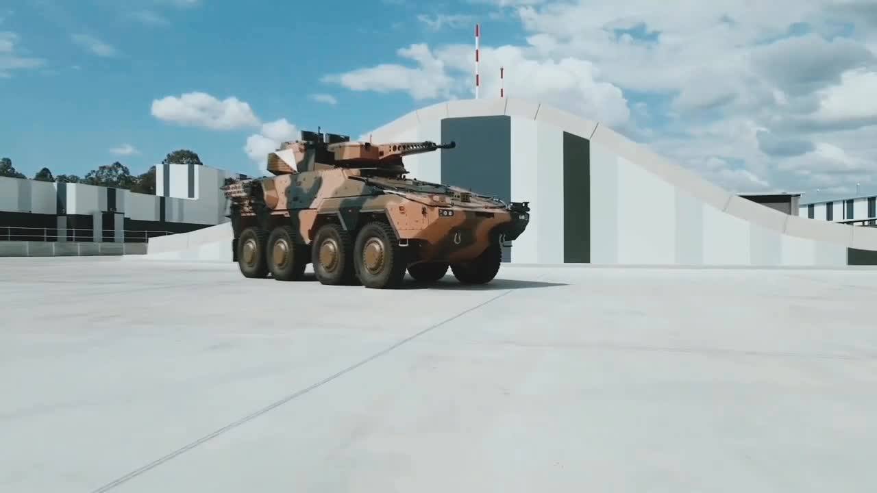 Australian Army Boxer 8x8 Combat Reconnaissance Vehicles (CRV)
