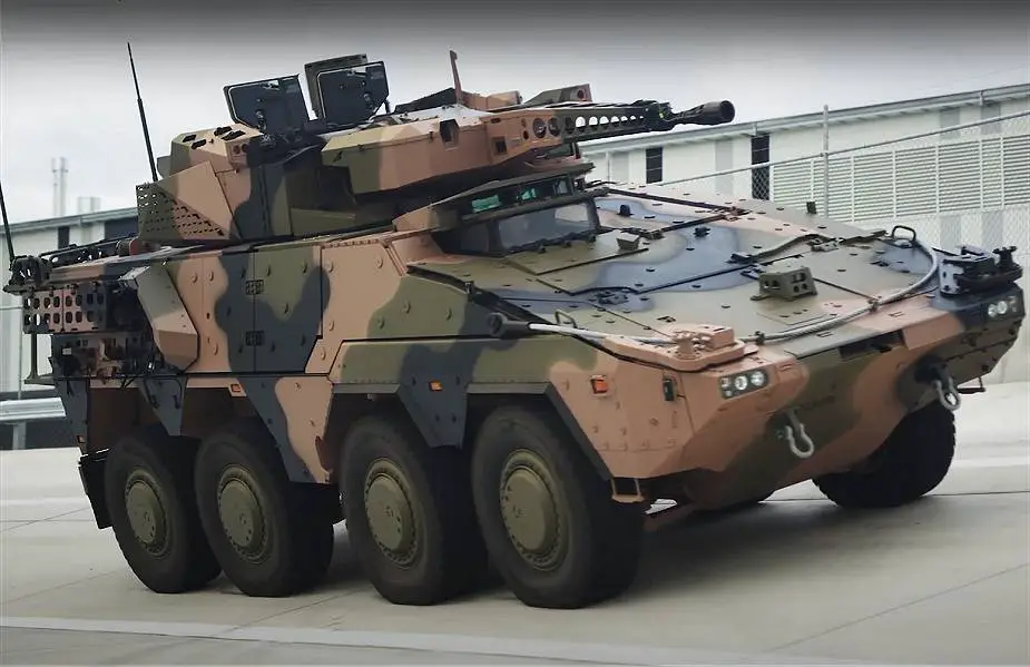 Rheinmetall Conducts Factory Tests with Block 1 Boxer Combat Reconnaissance Vehicle