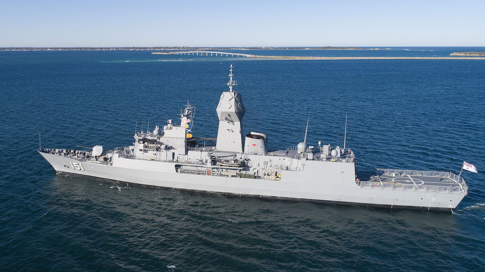 Royal Australian Navy HMAS Arunta Contributes to Operation ARGOS