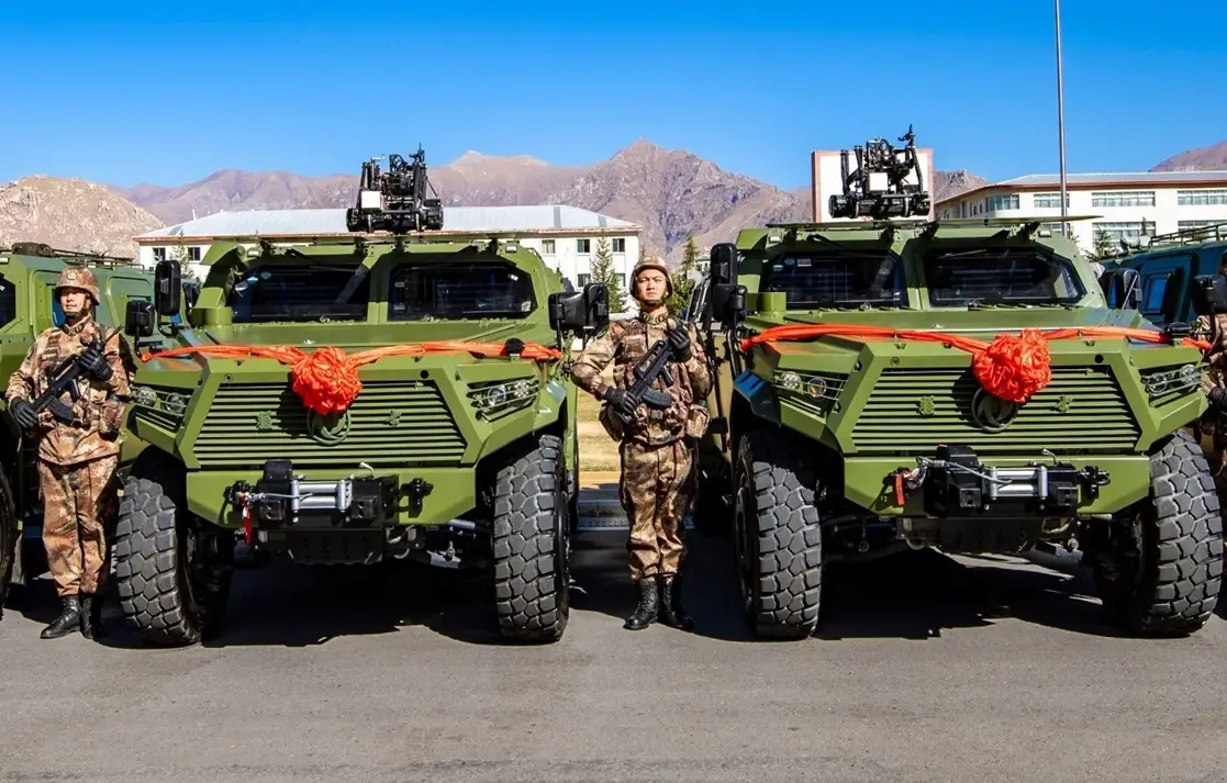 Dongfeng Mengshi Assault Vehicles Enter Service with Chinese PLA Border Defense Troops
