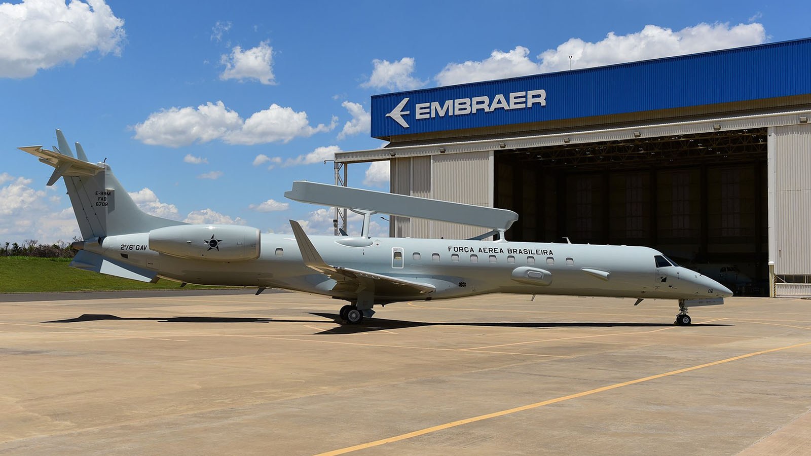 Embraer Delivers First modernized E-99 Airborne Early Warning and Control to Brazilian Air Force