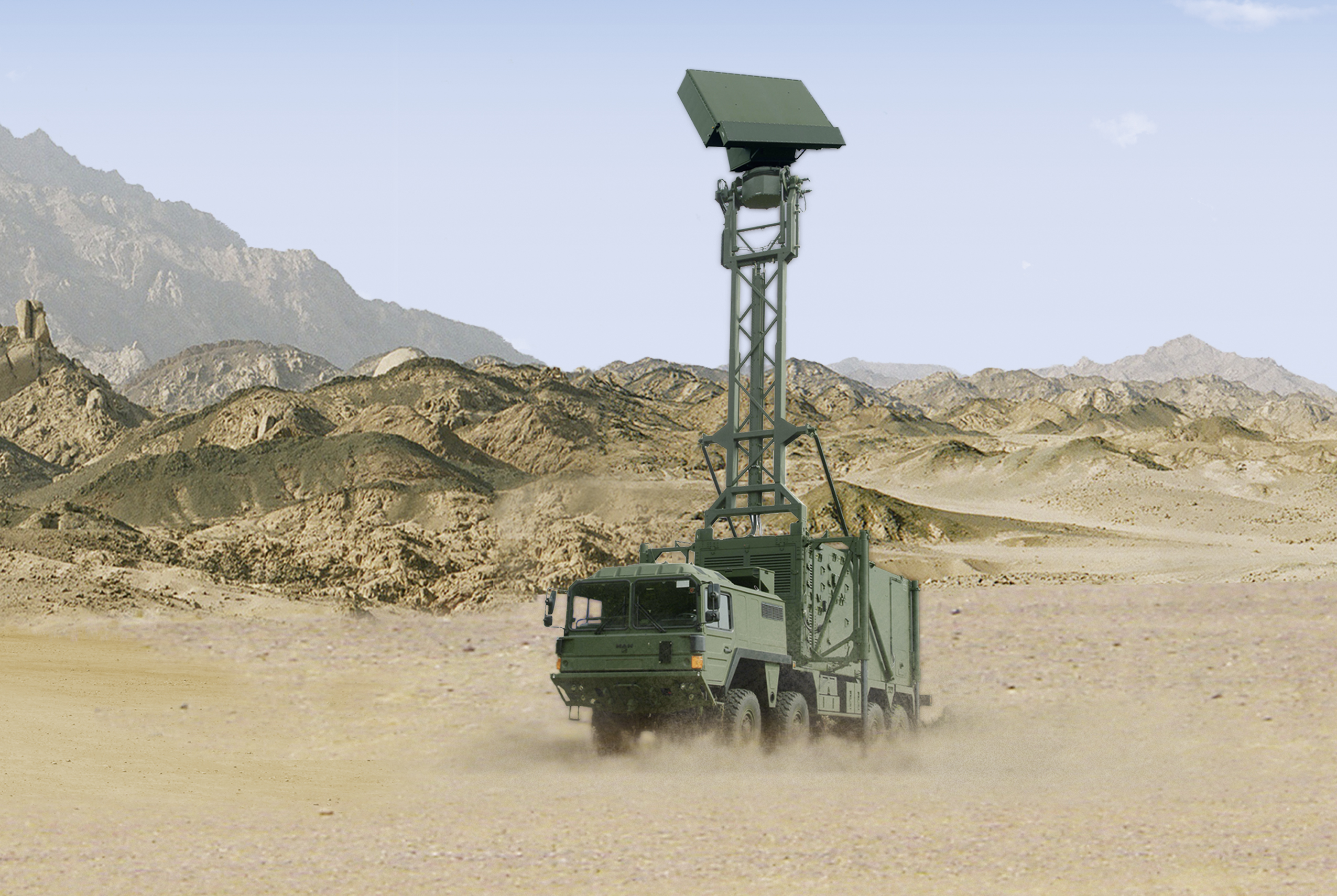 Hensoldt TRML-3D Mobile Air Surveillance Radar