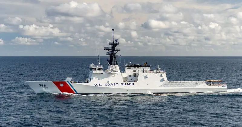 HHI Delivers Legend-class National Security Cutter Stone to US Coast Guard