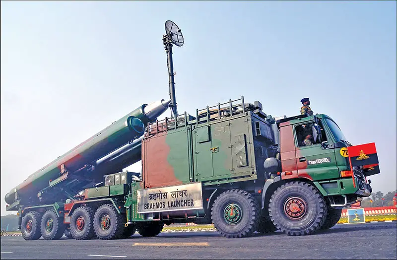 Indian Army BRAHMOS Land Attack Cruise Missile