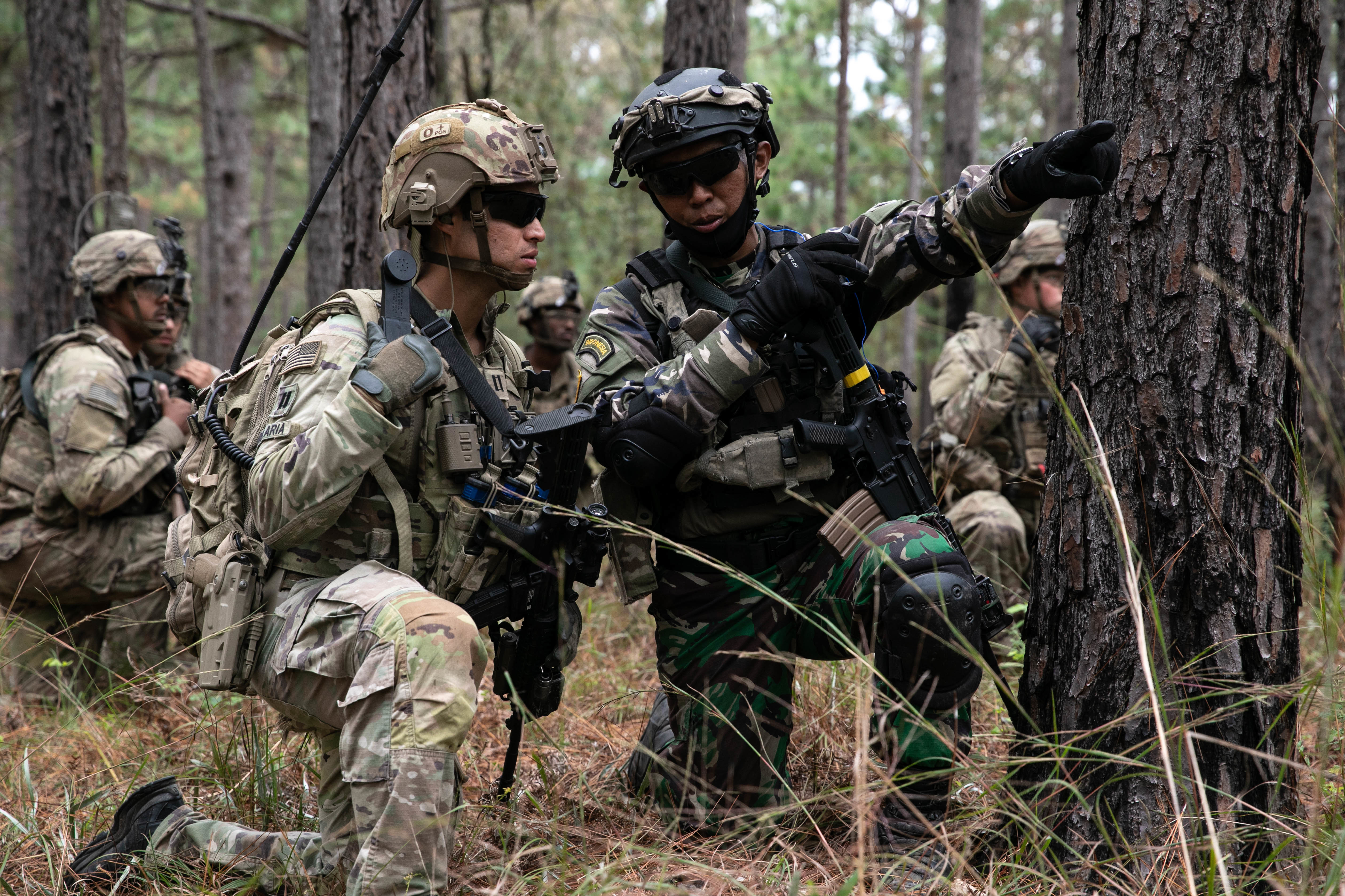 Thousands of US Soldiers Train with Indonesian and Royal Thai Armies in Louisiana