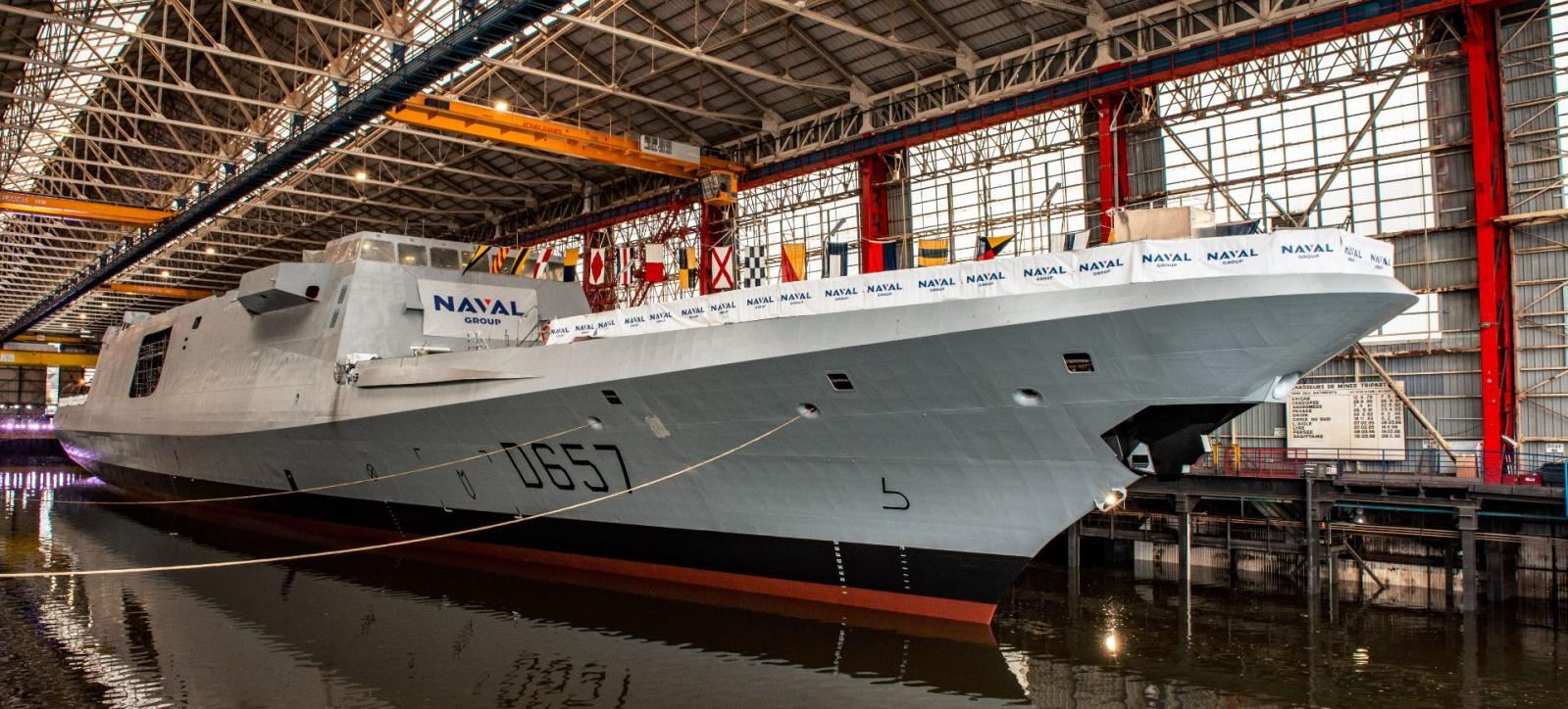 Naval Group Launches Final Fremm Frigate for French Navy