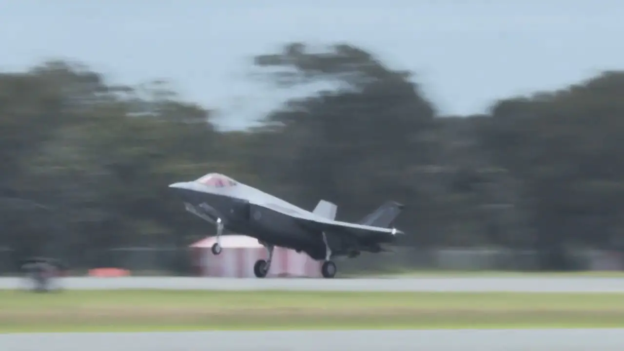 Nine F-35A Lightning II Arrive at RAAF Base Williamtown