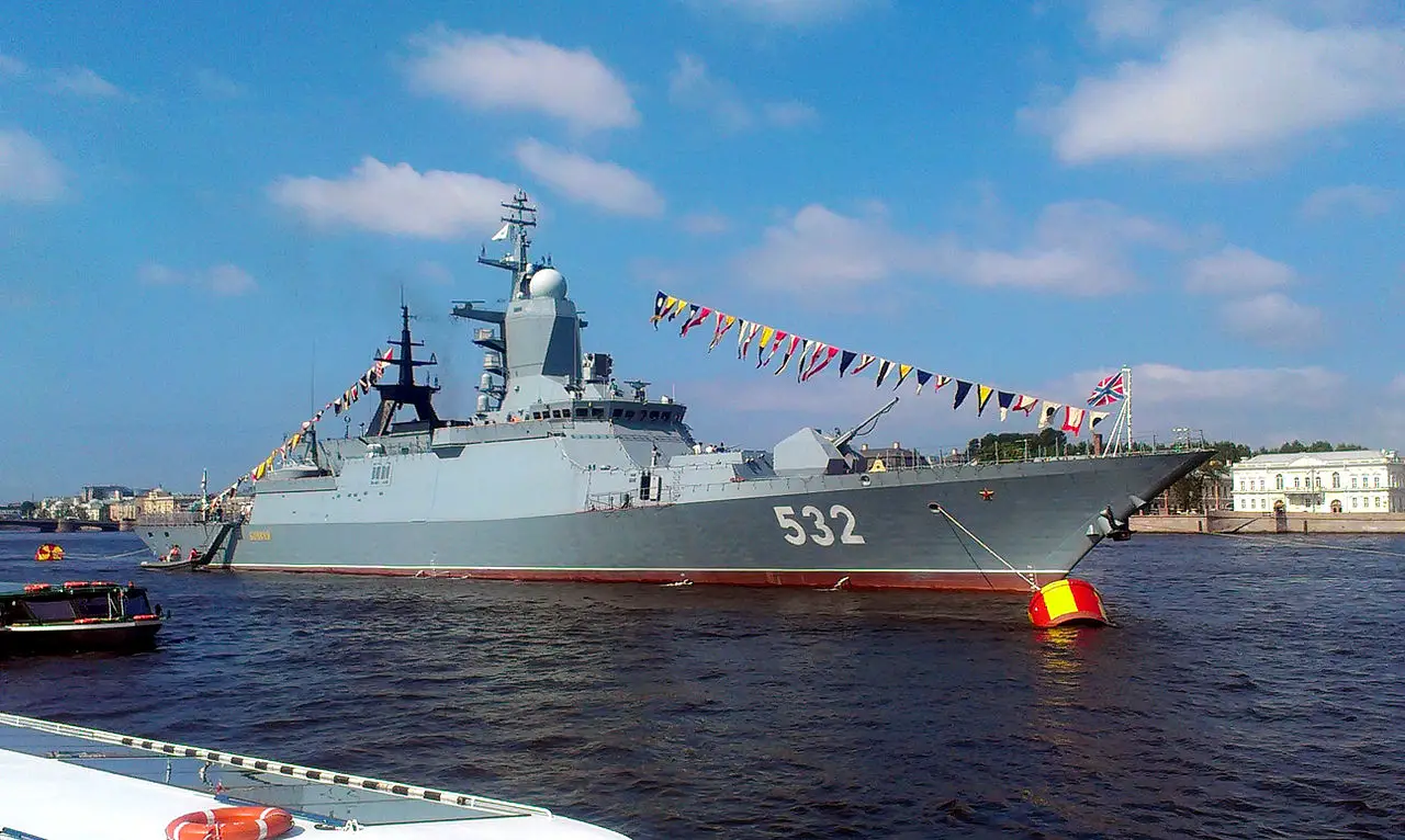 Russian Navy Boykiy Steregushchy-class corvette