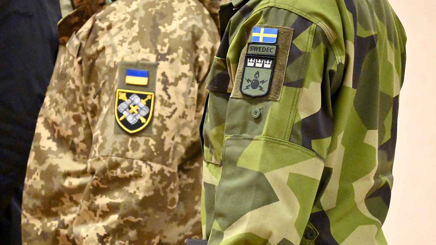Sweden's reform cooperation with Ukraine was initiated in 1995. (Photo: Daniel Wiberg/Swedish Armed Forces)