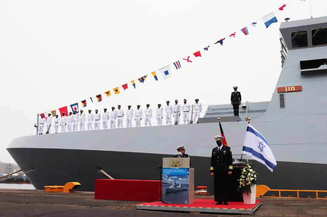 Israeli Navy INS Magen Sa'ar 6-class Corvette