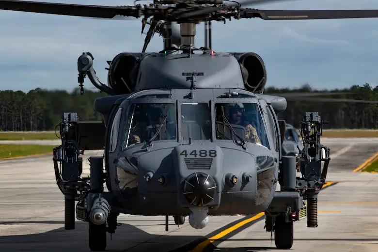US Air Force's First HH-60W Jolly Green II Rescue Helicopters Arrives at Moody AFB