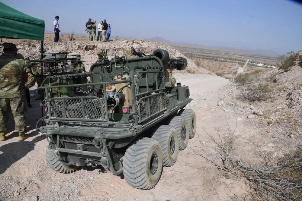 US Army Tests Multi-Utility Tactical Transport (MUTT) at Yuma Proving Ground's (YPG)