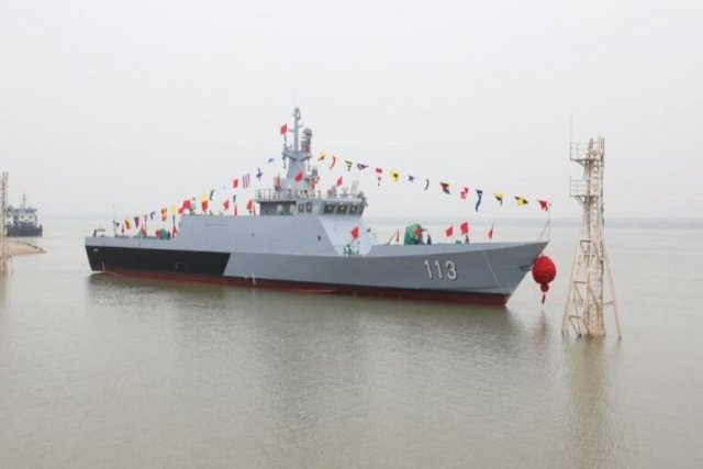 Wuchang Shipbuilding Industrial Group Launches Royal Malaysian Navy Third Littoral Ship