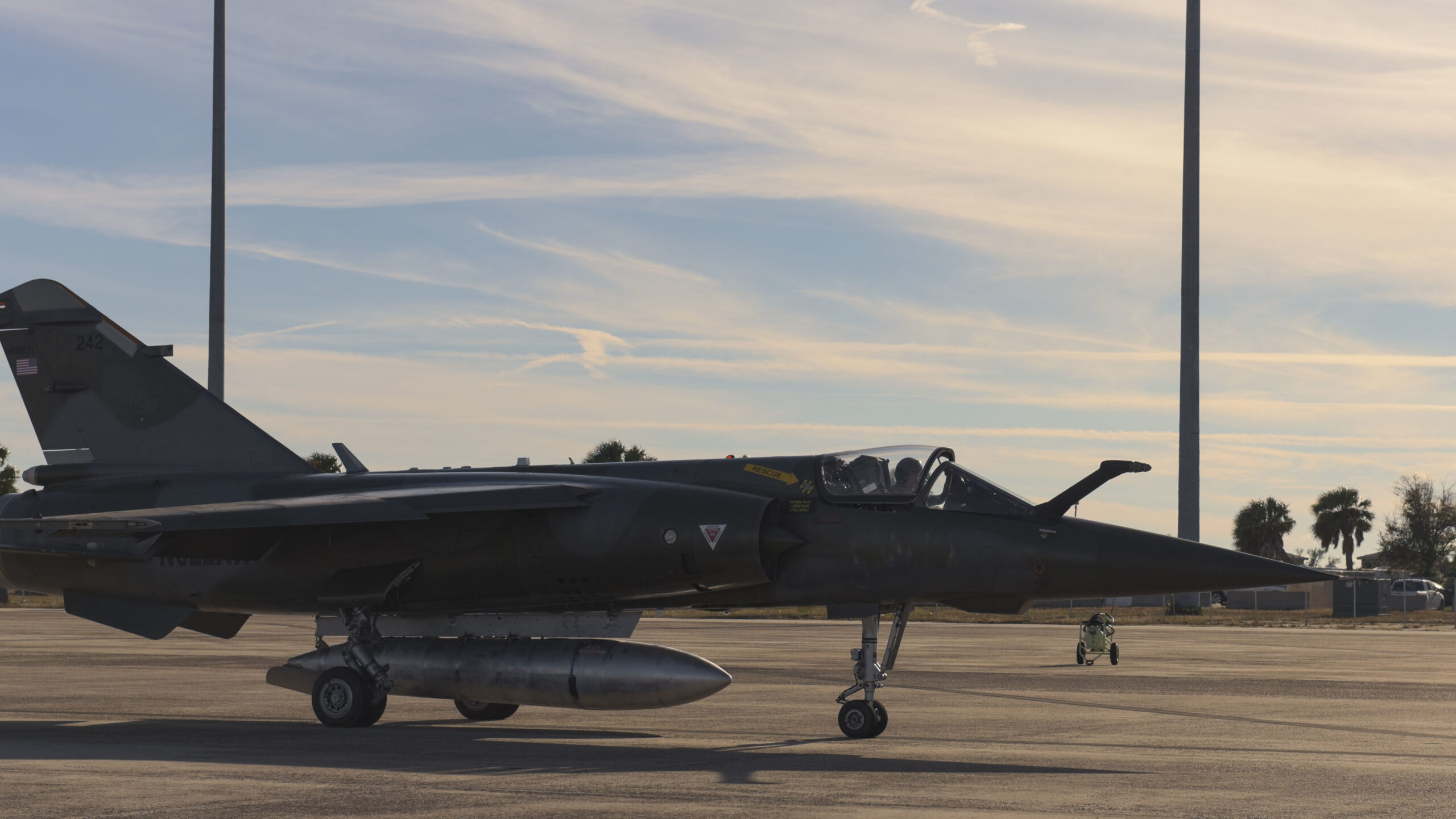 Airborne Tactical Advantage Company Mirage F-1Cs to Play Aggressor Role at Tyndall AFB