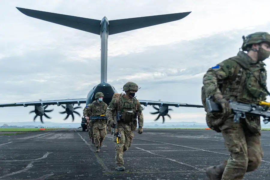 Anglo-French Combined Joint Expeditionary Force Tests Air Assault Allies