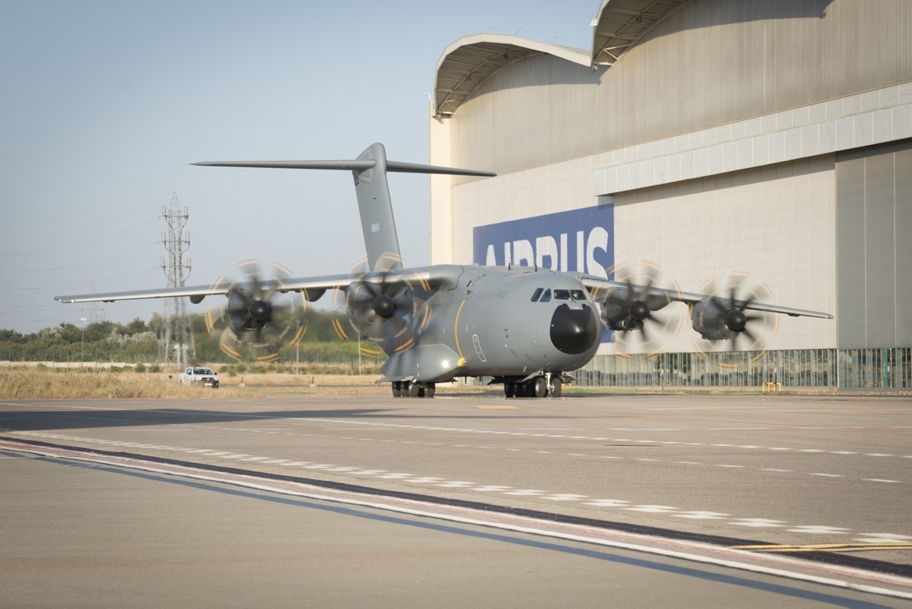  Belgian Air Component received first Airbus A400M Atlas military aircraft