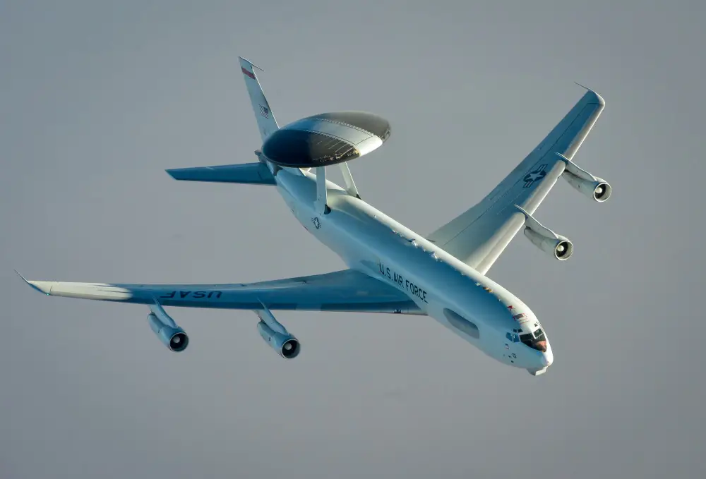 Boeing E-3 Sentry Airborne Warning and Control System aircraft