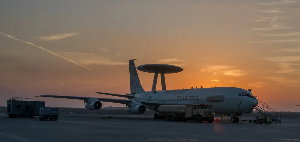 Boeing E-3 Sentry Airborne Warning and Control System aircraft