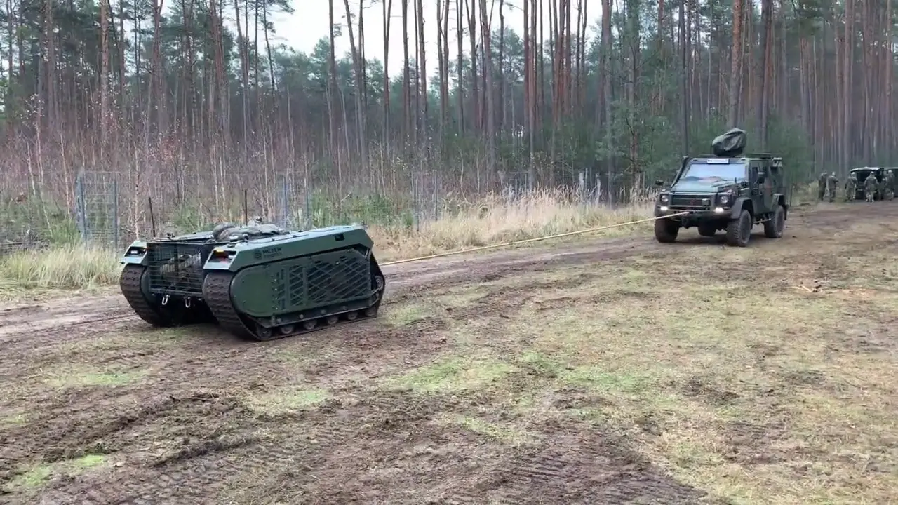 Bundeswehr Tests THeMIS Unmanned Ground Vehicle