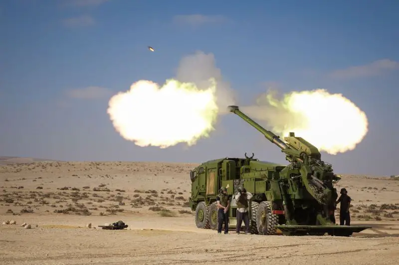 Elbit Systems ATMOS 155mm self propelled howitzer