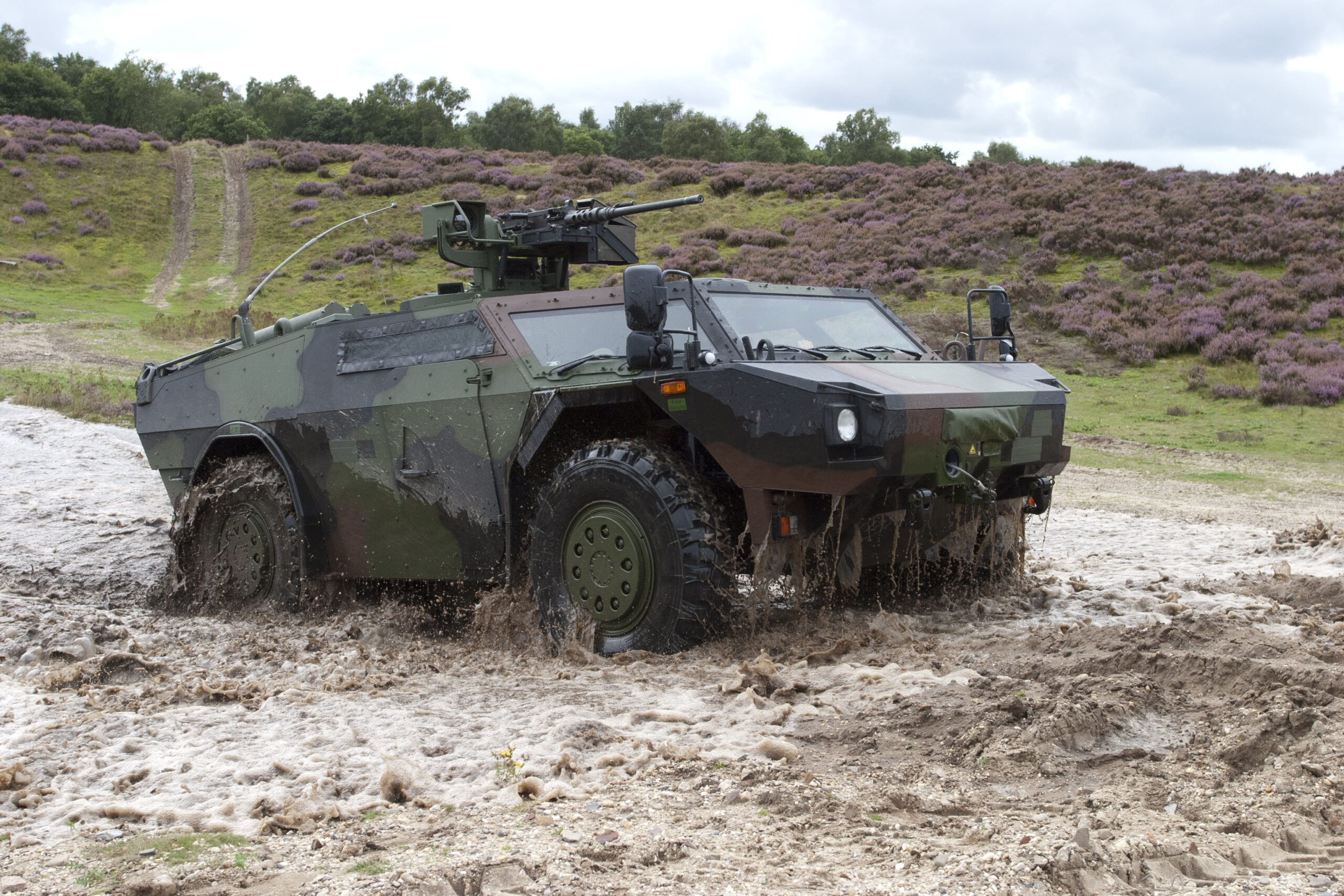 Fennek Armed Reconnaissance Vehicles