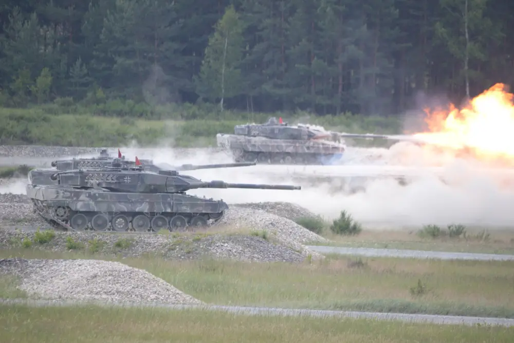 German Army Leopard A6 Main Battle Tank