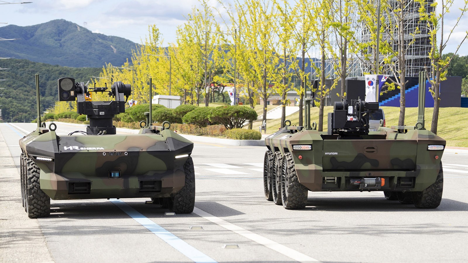 Hyundai Rotem Multi-Purpose Unmanned Vehicles (MPUGVs)