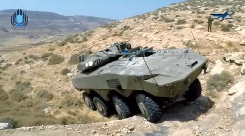 Israeli Ministry of Defense Unveils New 8X8 Infantry Fighting Vehicle Variant "Eitan"