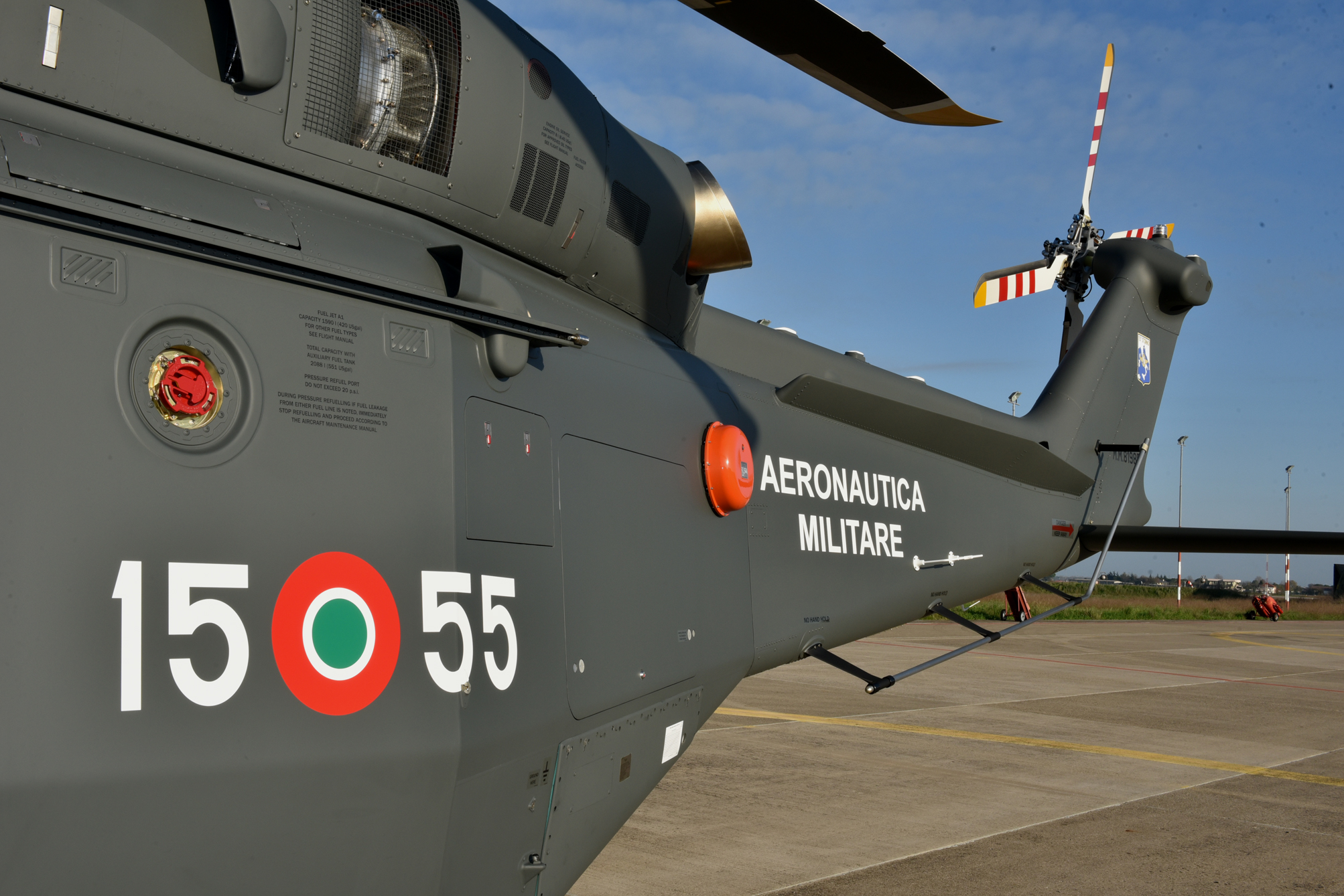Italian Air Force Takes Delivery of First HH-139B Combat SAR Helicopter