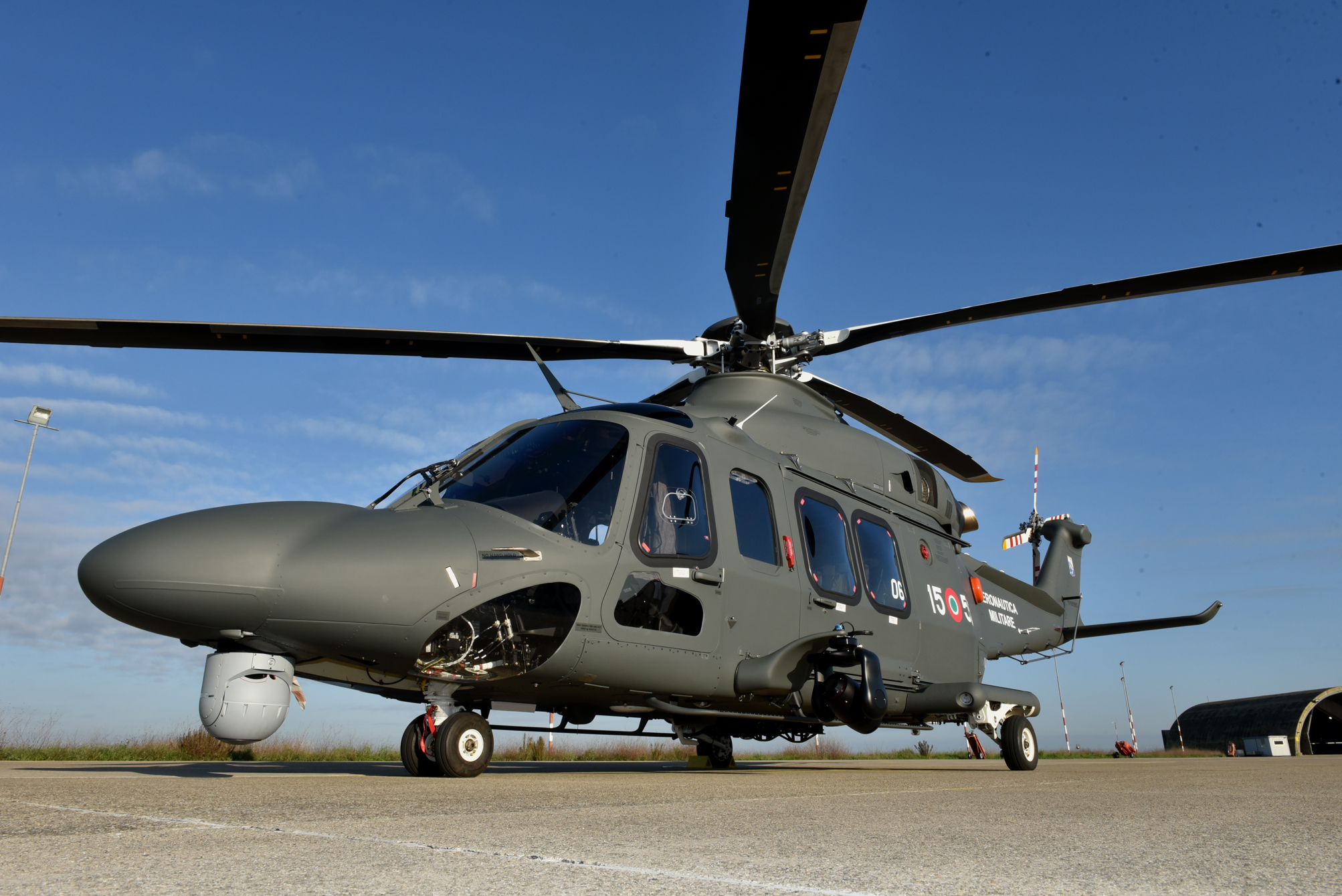 Italian Air Force Takes Delivery of First HH-139B Combat SAR Helicopter