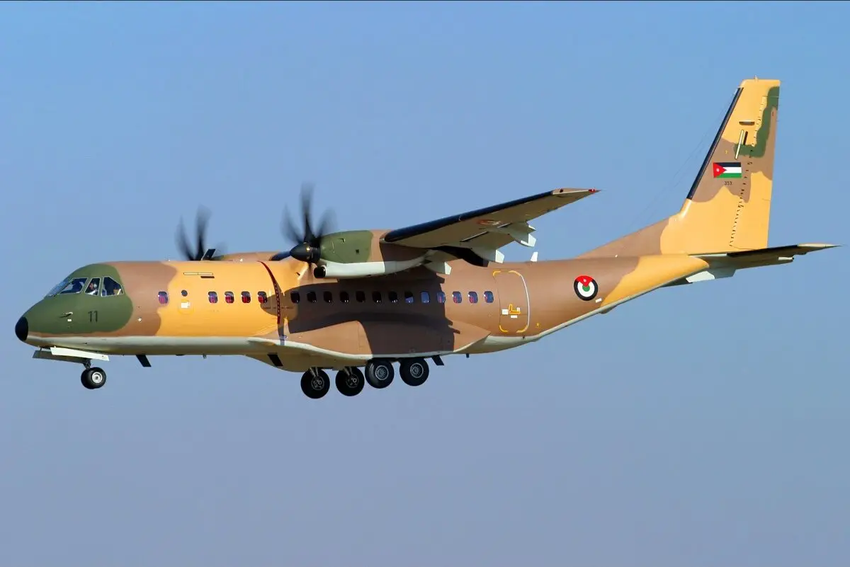 Myanmar Acquiring C-295 Aircraft from Royal Jordanian Air Force