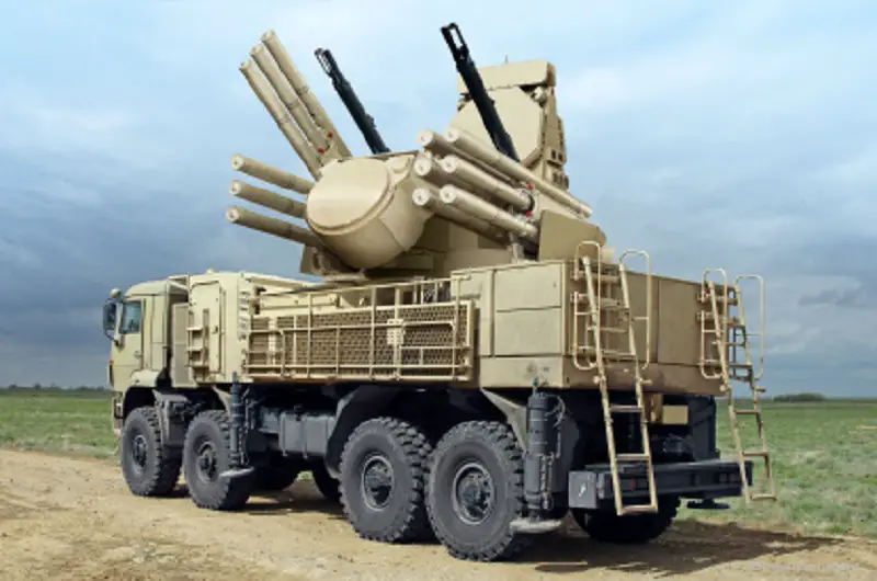 Pantsir-S1 Anti-Aircraft Missile and Gun System (AAMGS)