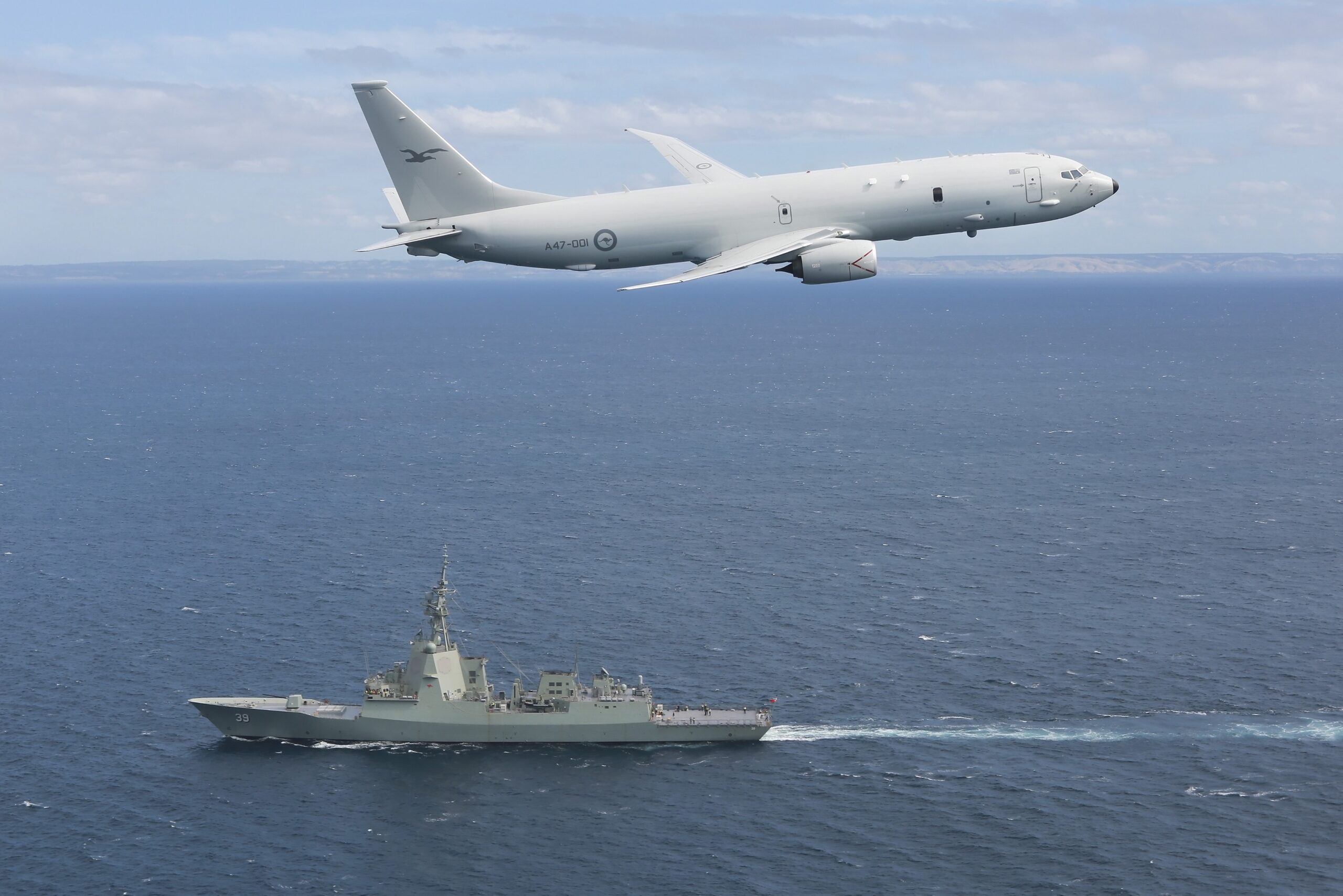 Royal Australian Air Force Boeing P-8A Poseidon Maritime Patrol Aircraft