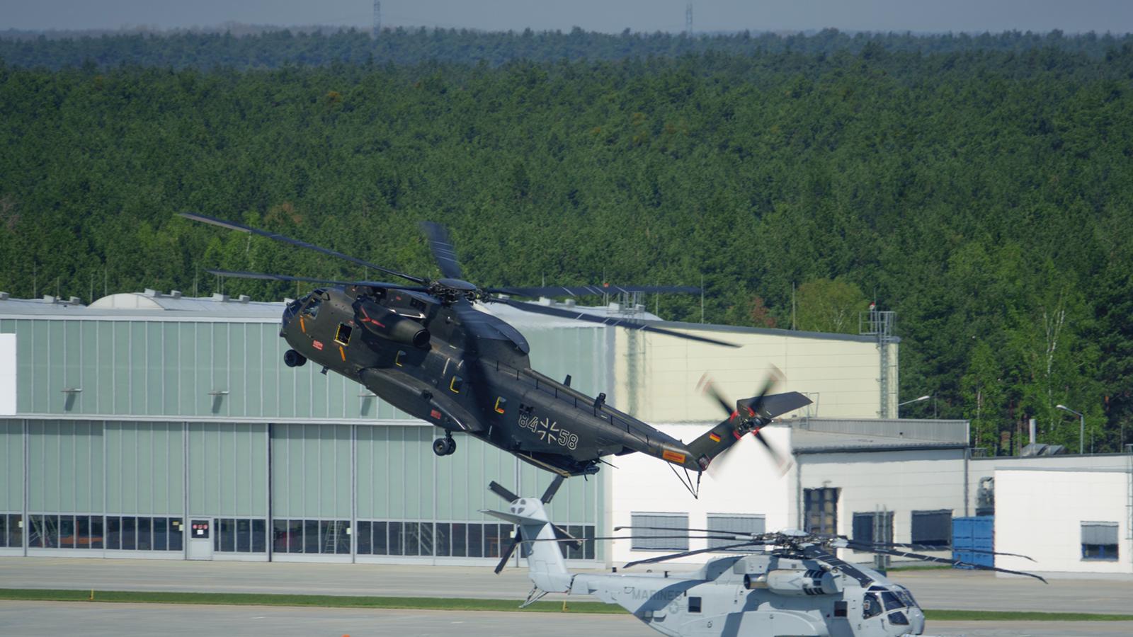 Rheinmetall Aviation Services Takes Over Maintenance of German CH-53G Transport Helicopter