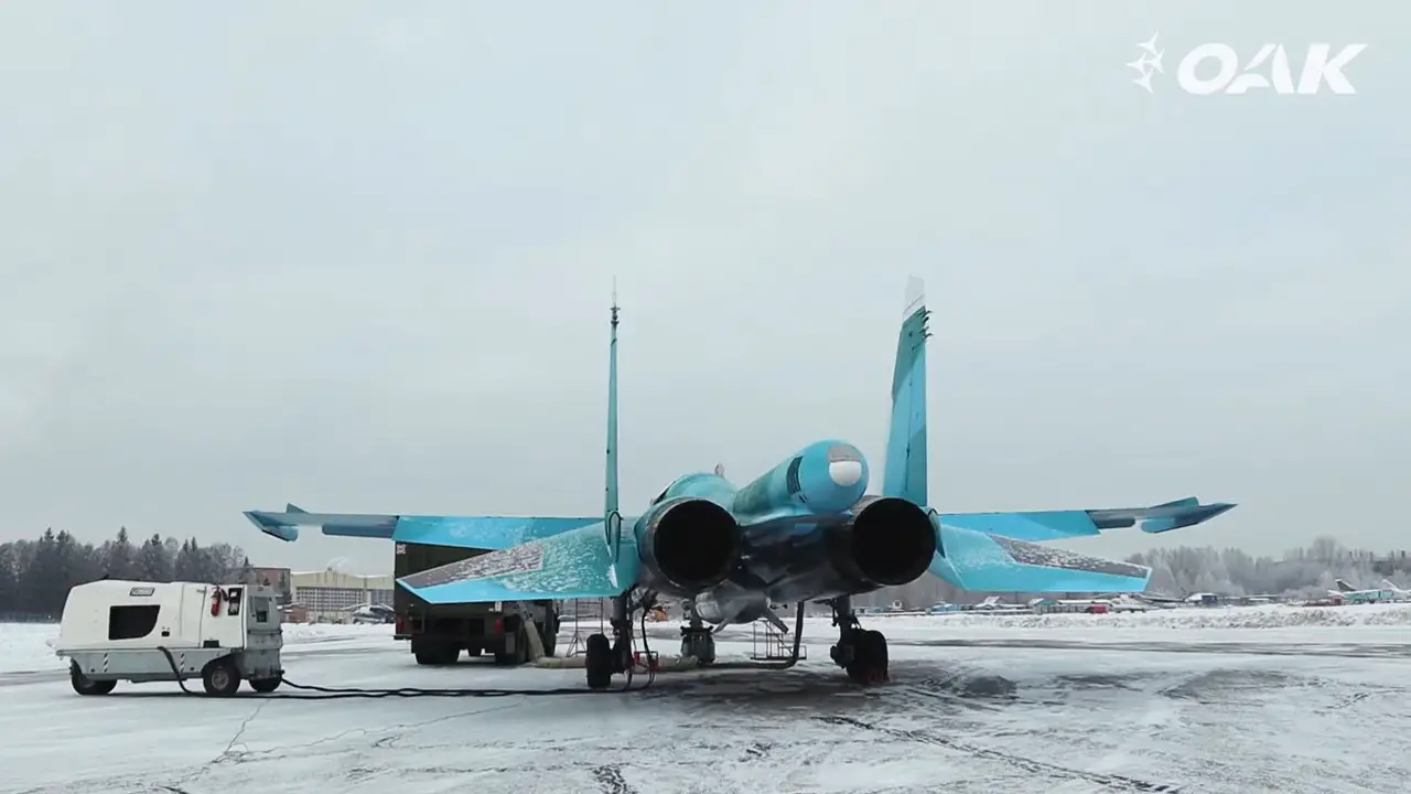 Russian Ministry of Defence Received Two More Sukhoi Su-34 Fighter-Bombers