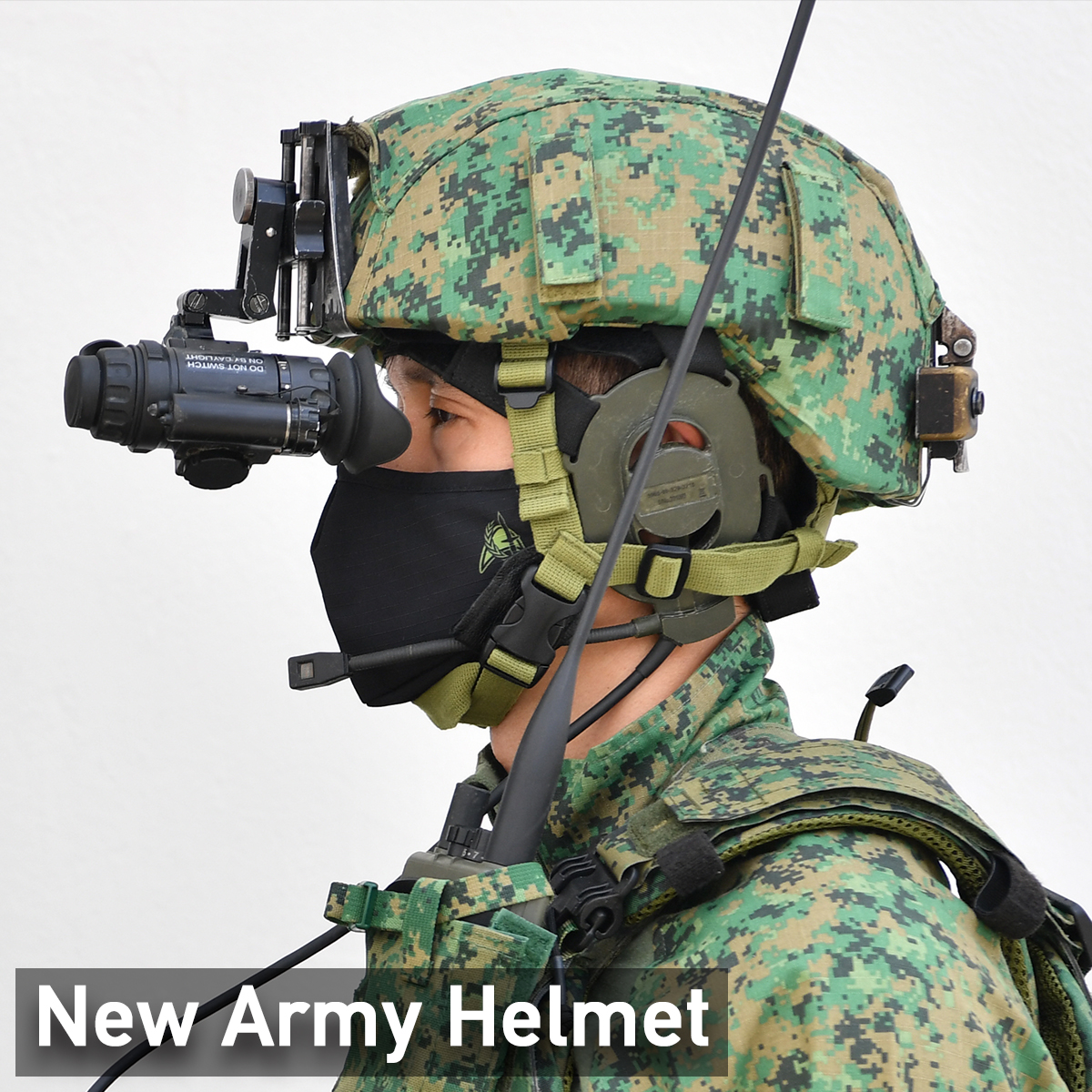 Singapore Army Unveils New Personal Equipment (PE)