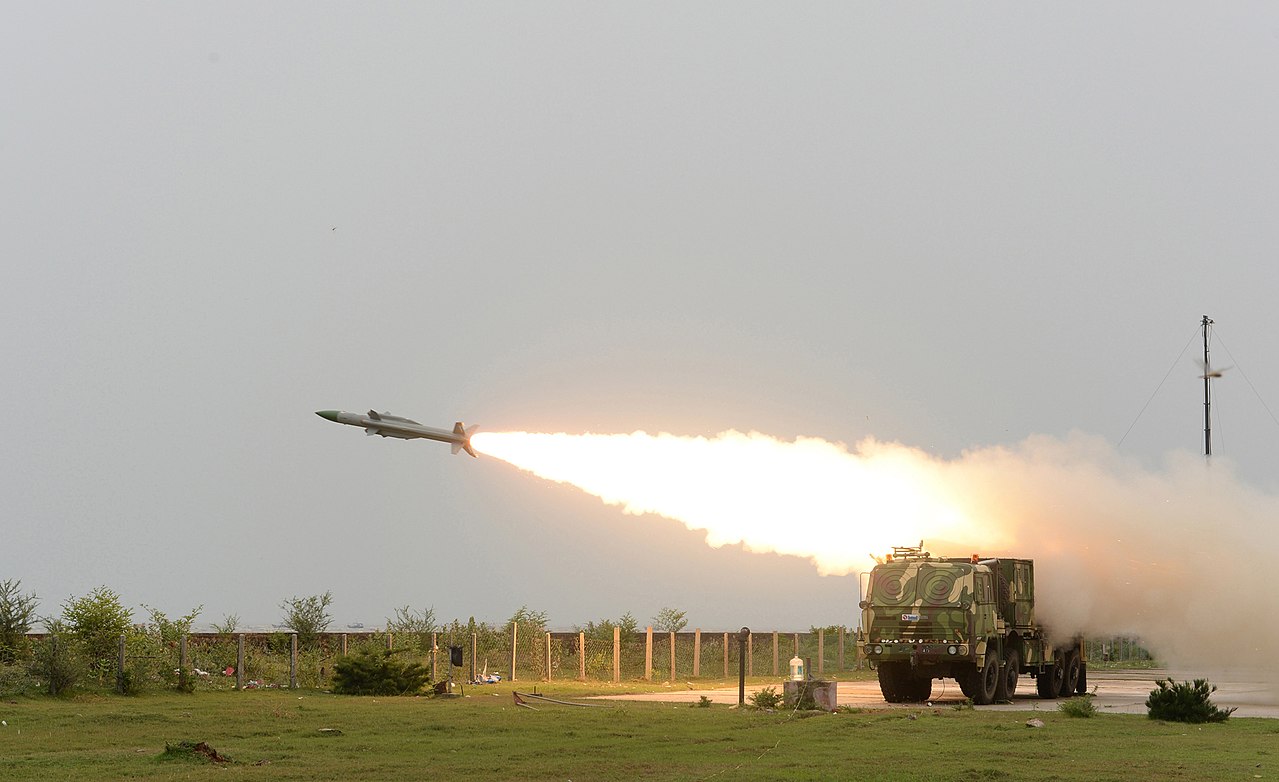 Akash Medium-range Mobile Surface-to-air Missile Defense