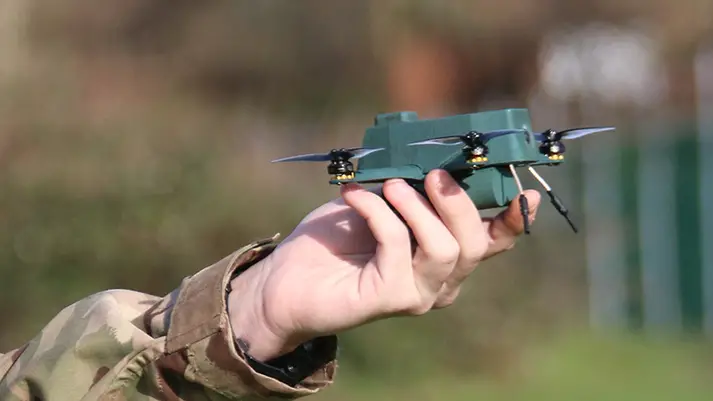 BAE Systems and UAVTEK Deliver Bug Nano Drone to British Army