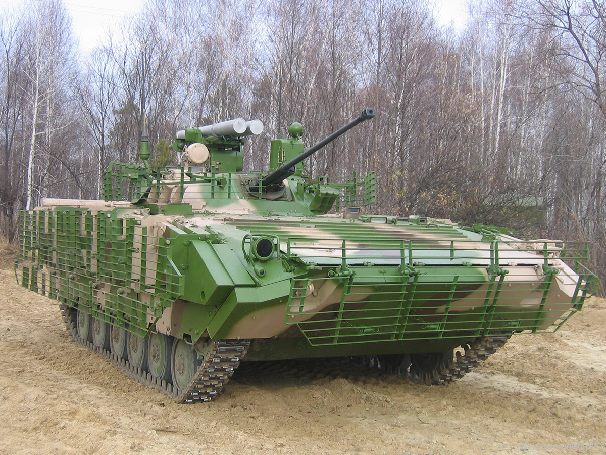 BMP-2M (sb4-3) infantry fighting vehicle