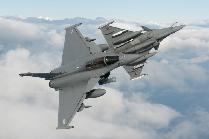 French Air Force Dassault Rafale Multirole Fighter